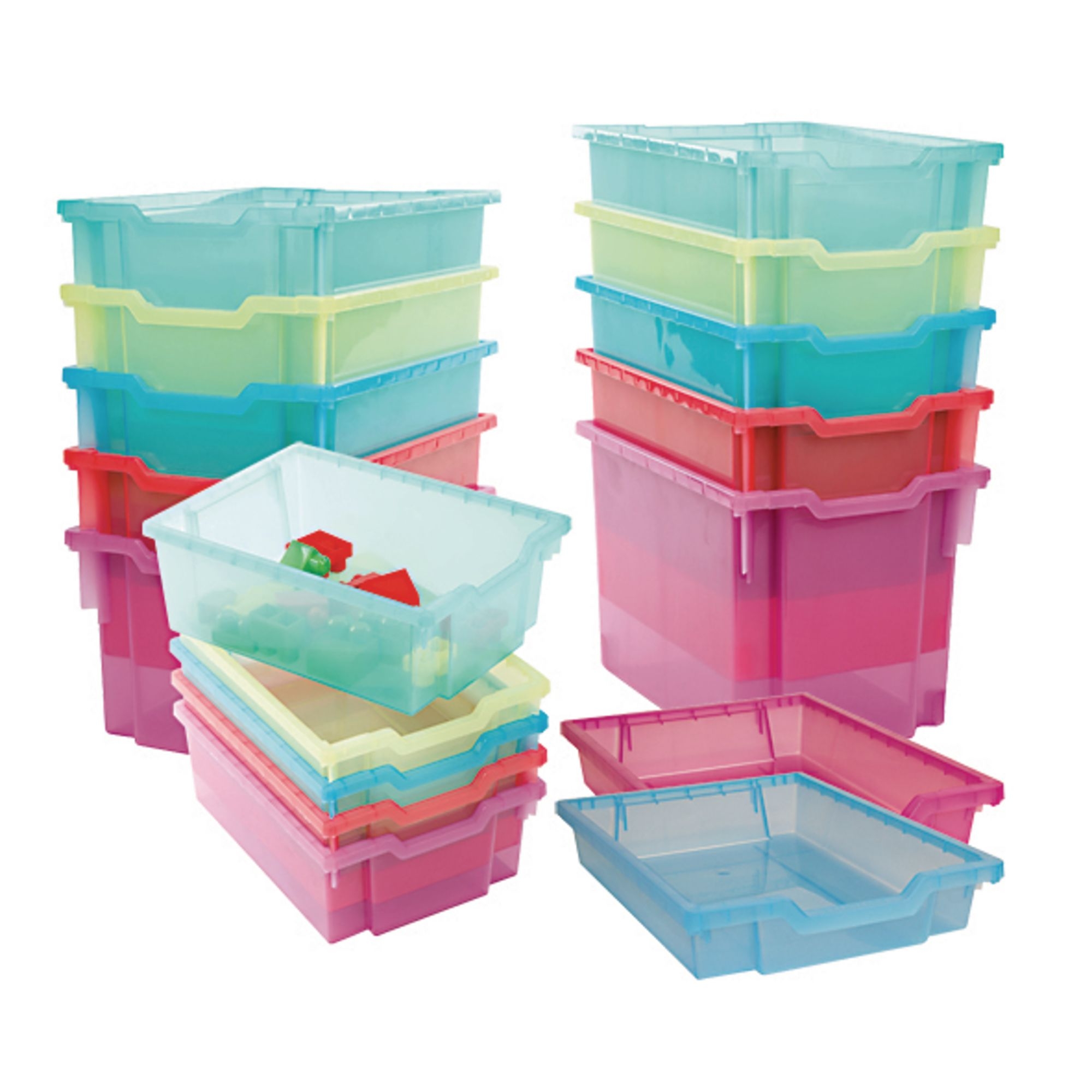 Gratnells Extra Deep Jelly Storage Tray - Blueberry Jelly
